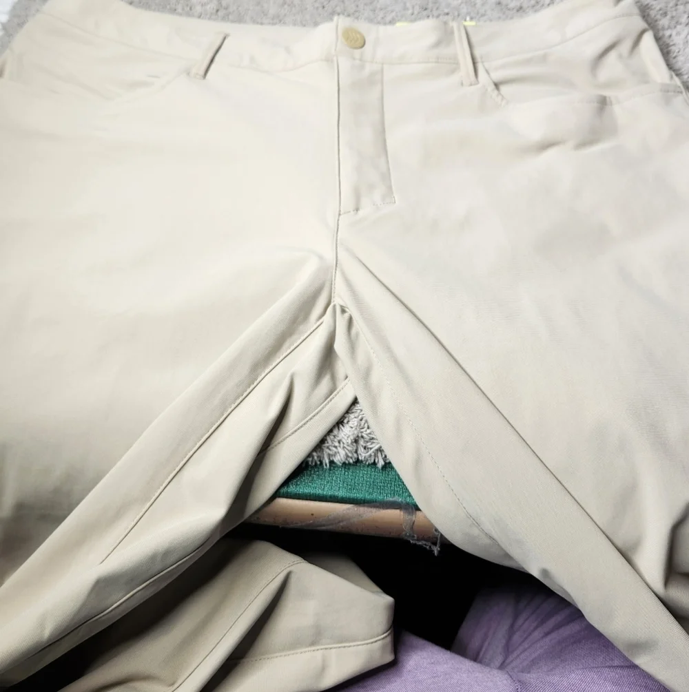 Men's Golf Slim Pants - All In Motion - Khaki - Size 38x30